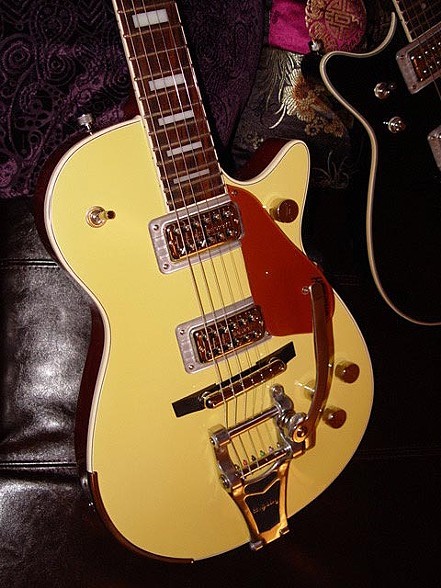 UPGRADED GRETSCH PRO JET IN BAMBOO YELLOW AND COPPER