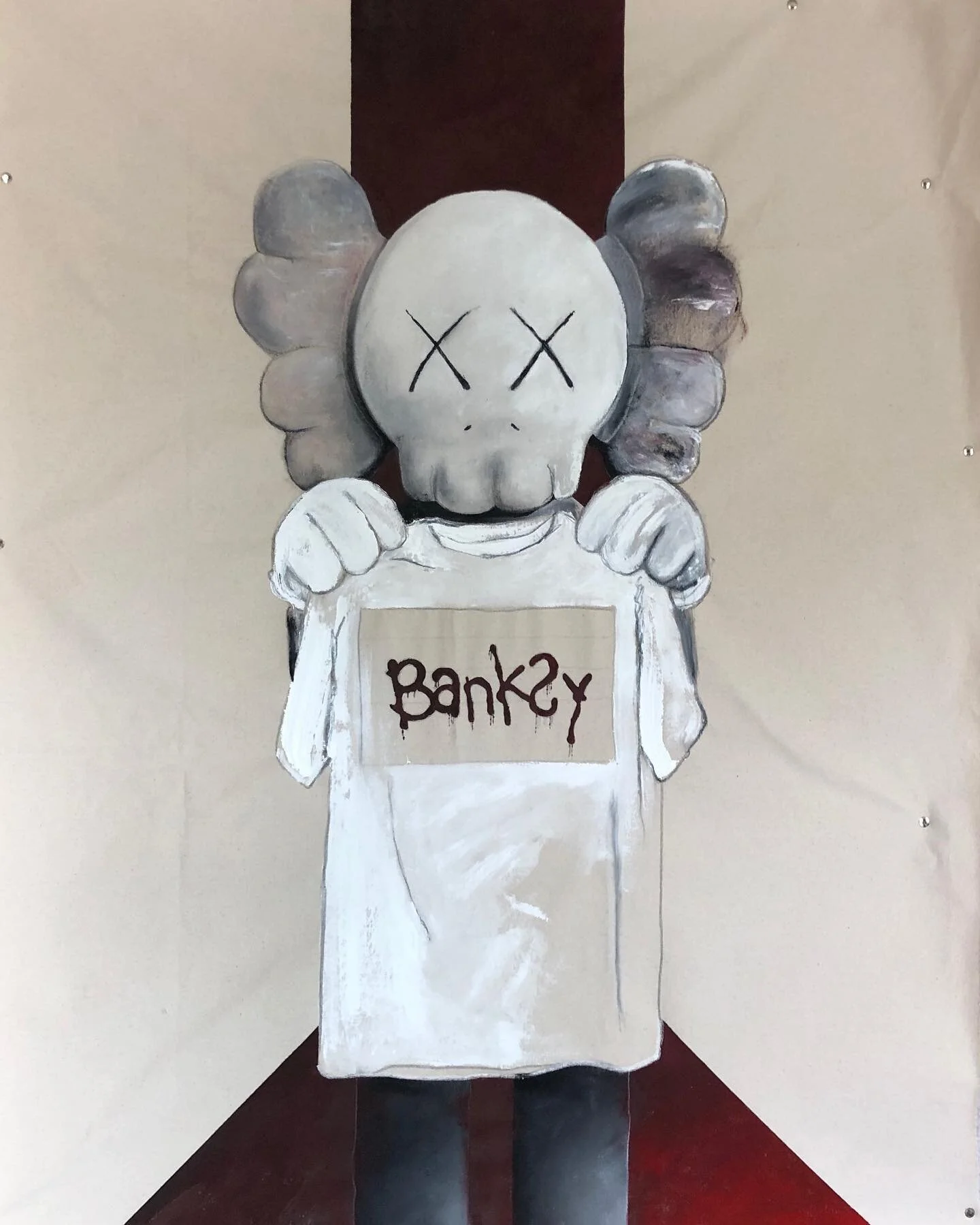 Kaws Banksy Bacon Twombly n me #LastPostof2021