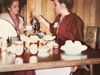 Finally…. the “Fancy Food Spread”&nbsp;&nbsp;(aka SCONES!)