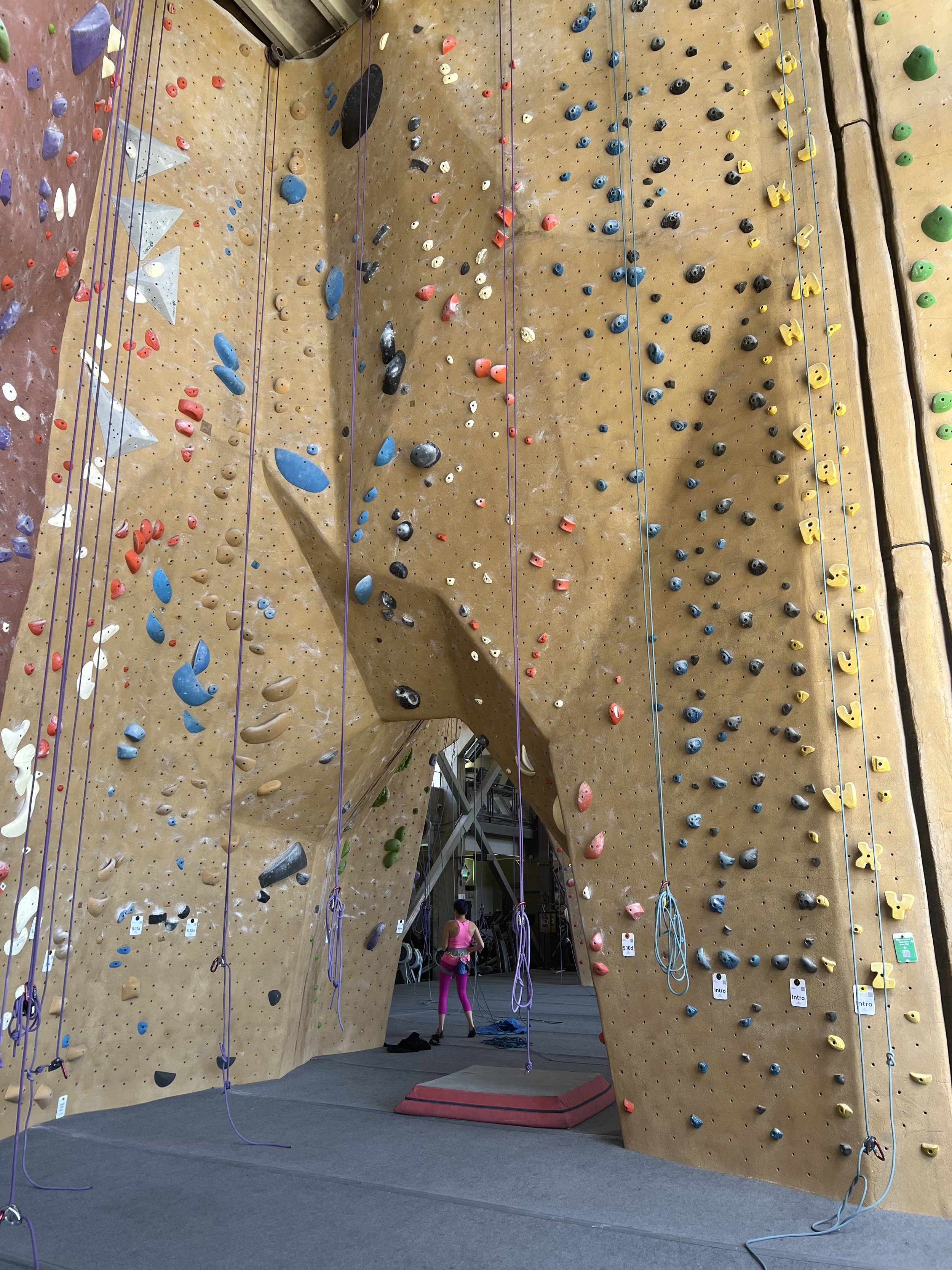 Rock climbing