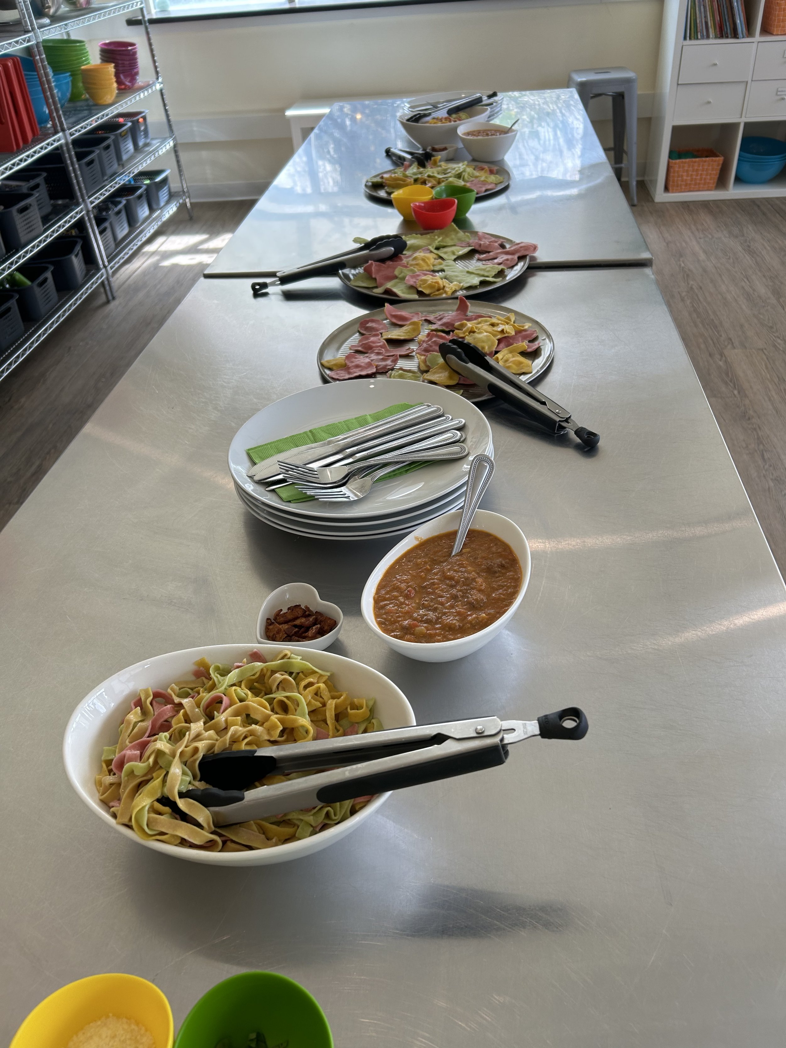 Cooking class - making fresh pasta!