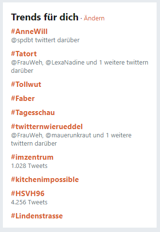 Screenshot Twitter