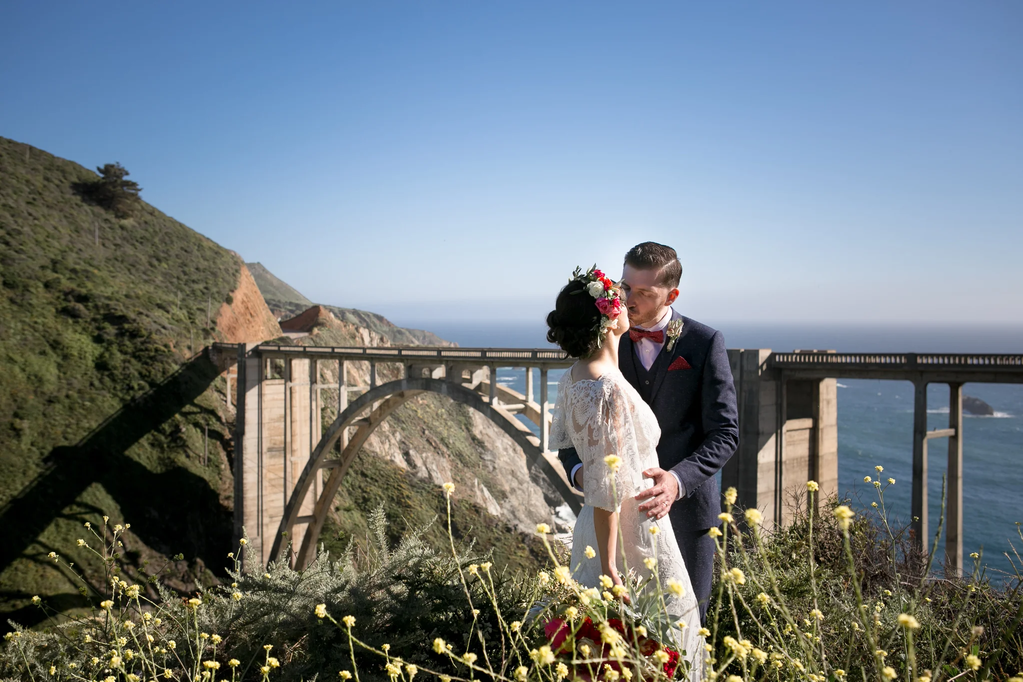 Andi & Danny' Big Sur wedding