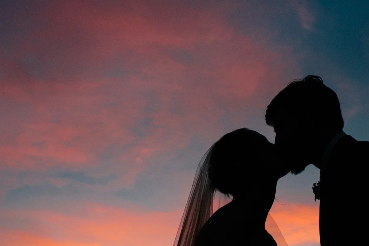Las Vegas Wedding Sunset