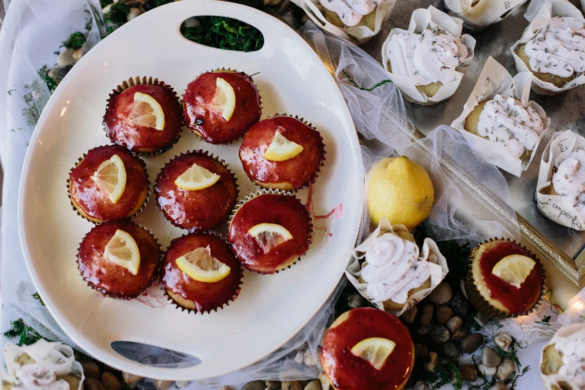 Vegan Wedding Cupcakes
