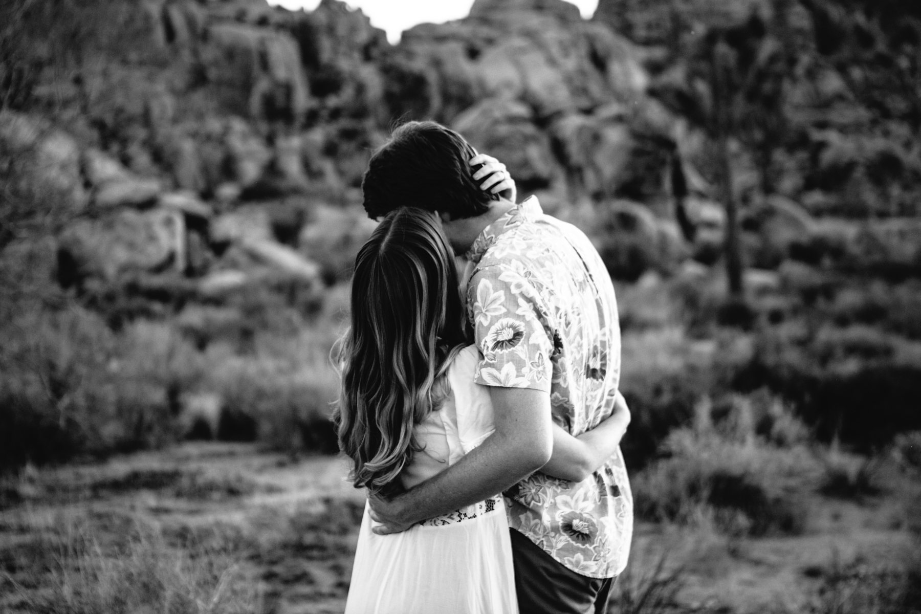 Lover's Embrace Joshua Tree, CA