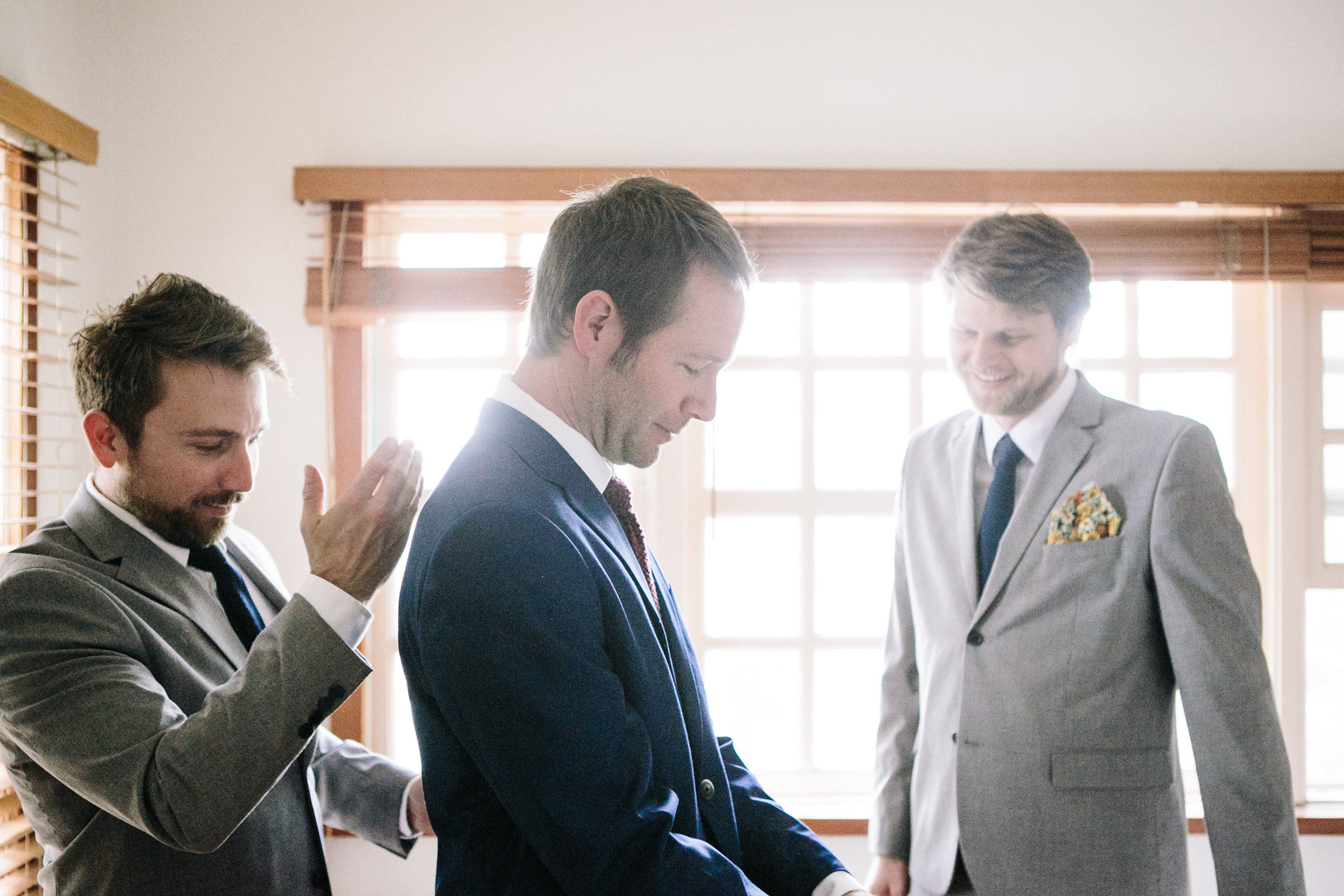 Groom Gets Ready