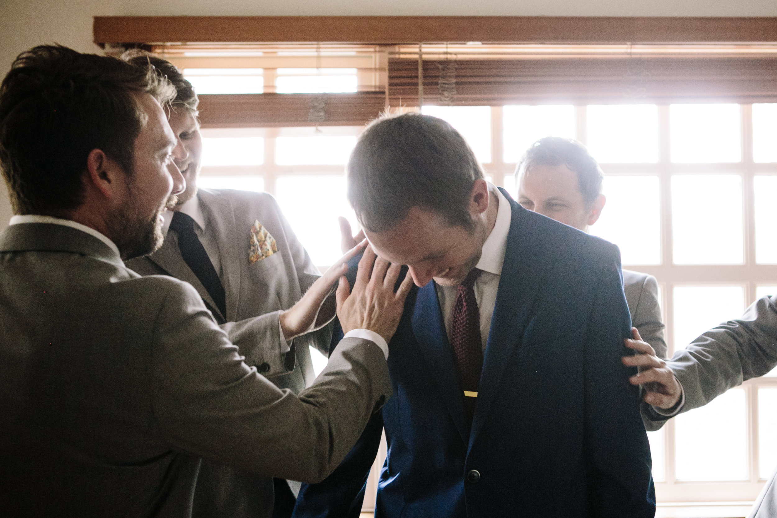 Groom Gets Ready