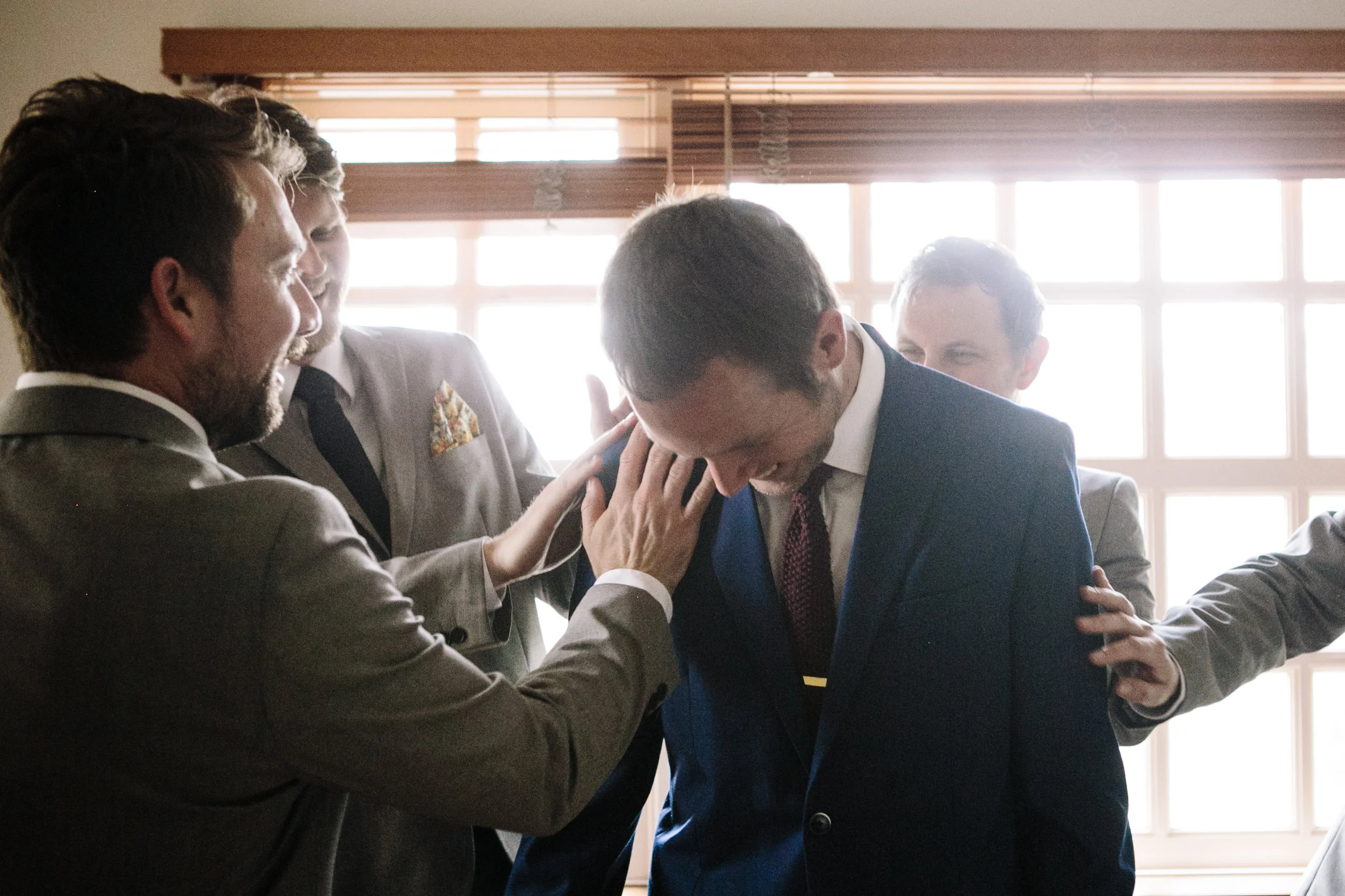 Groom Gets Ready