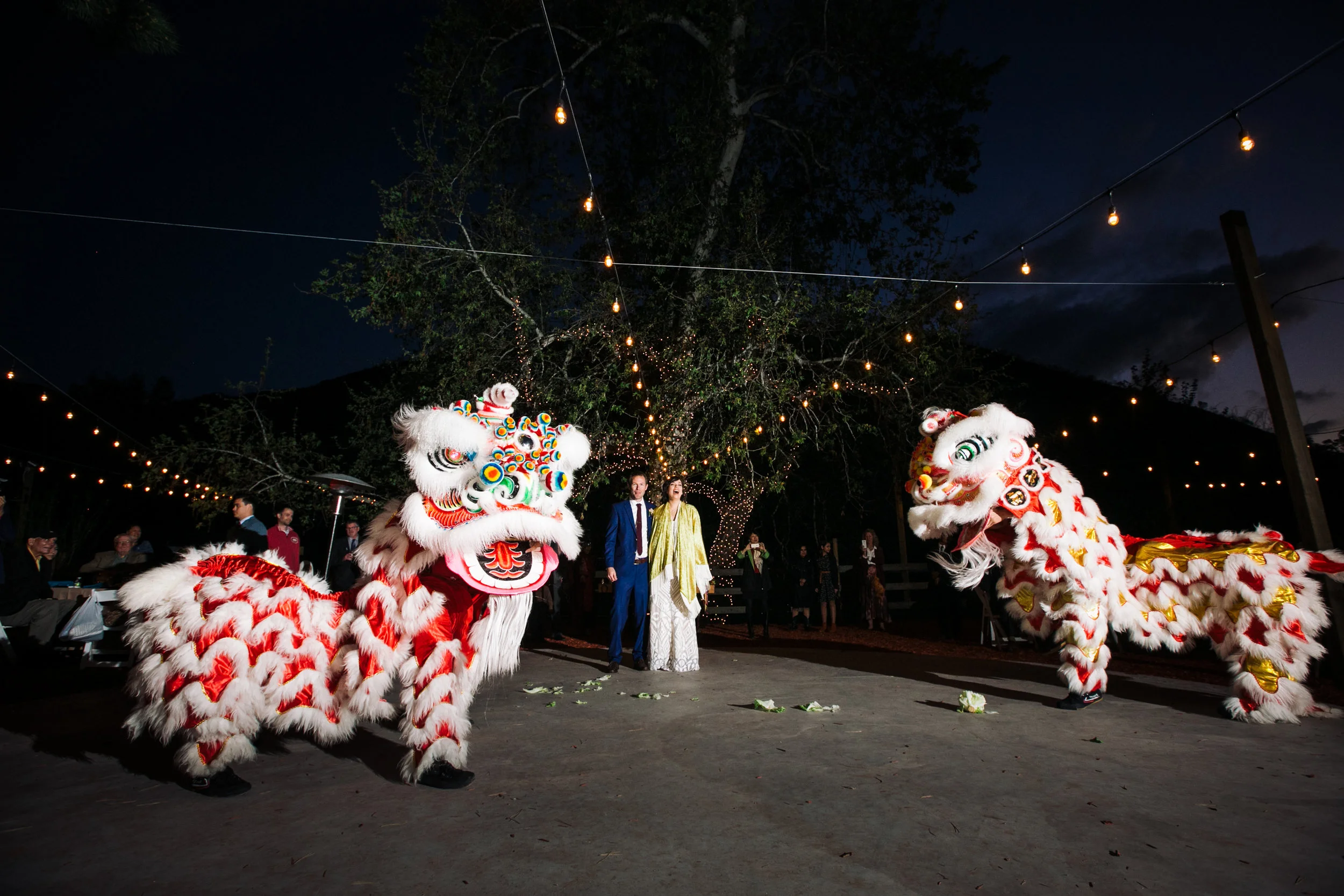 Reptacular Ranch Reception Lion Dancers