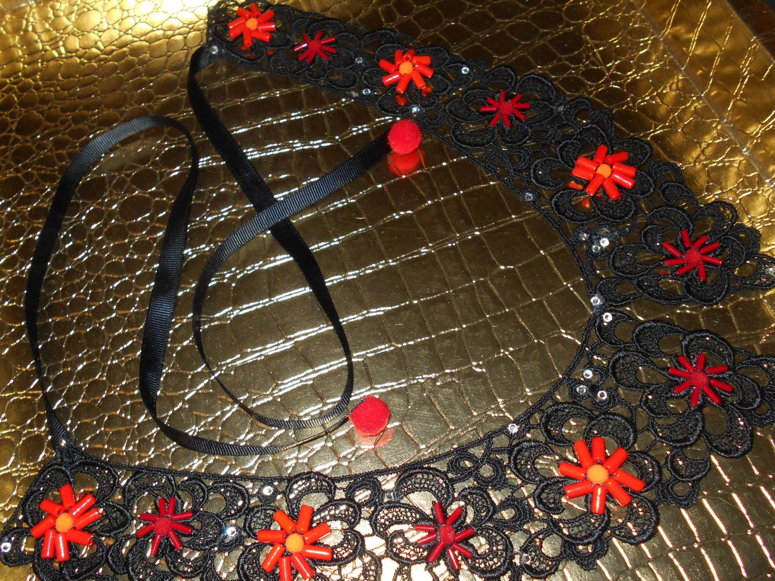 BLACK w OJ -  FLOWERGIRL.JPG