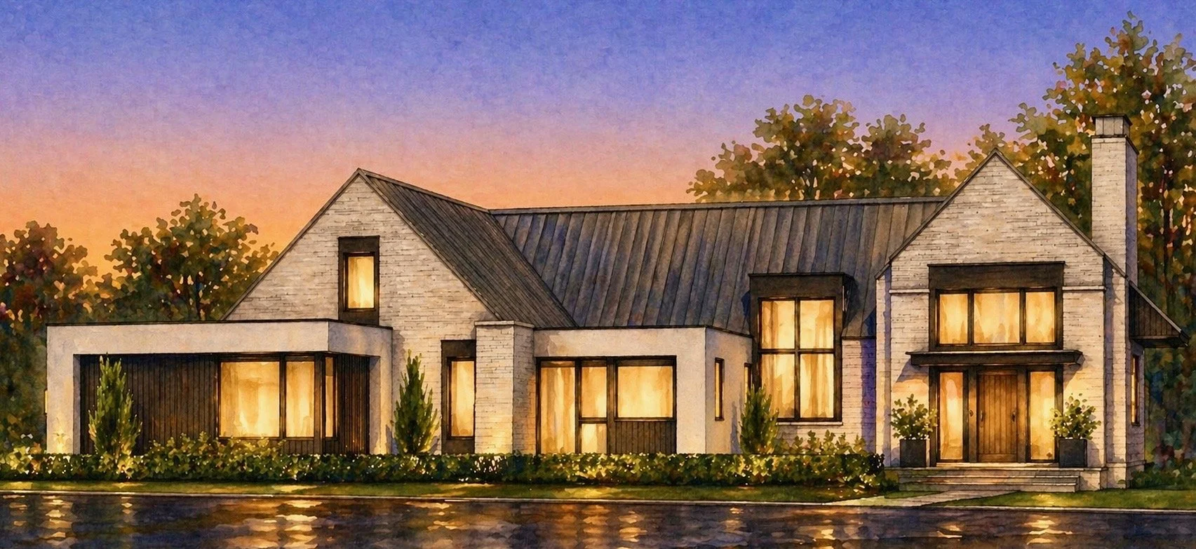 Modern English Country House