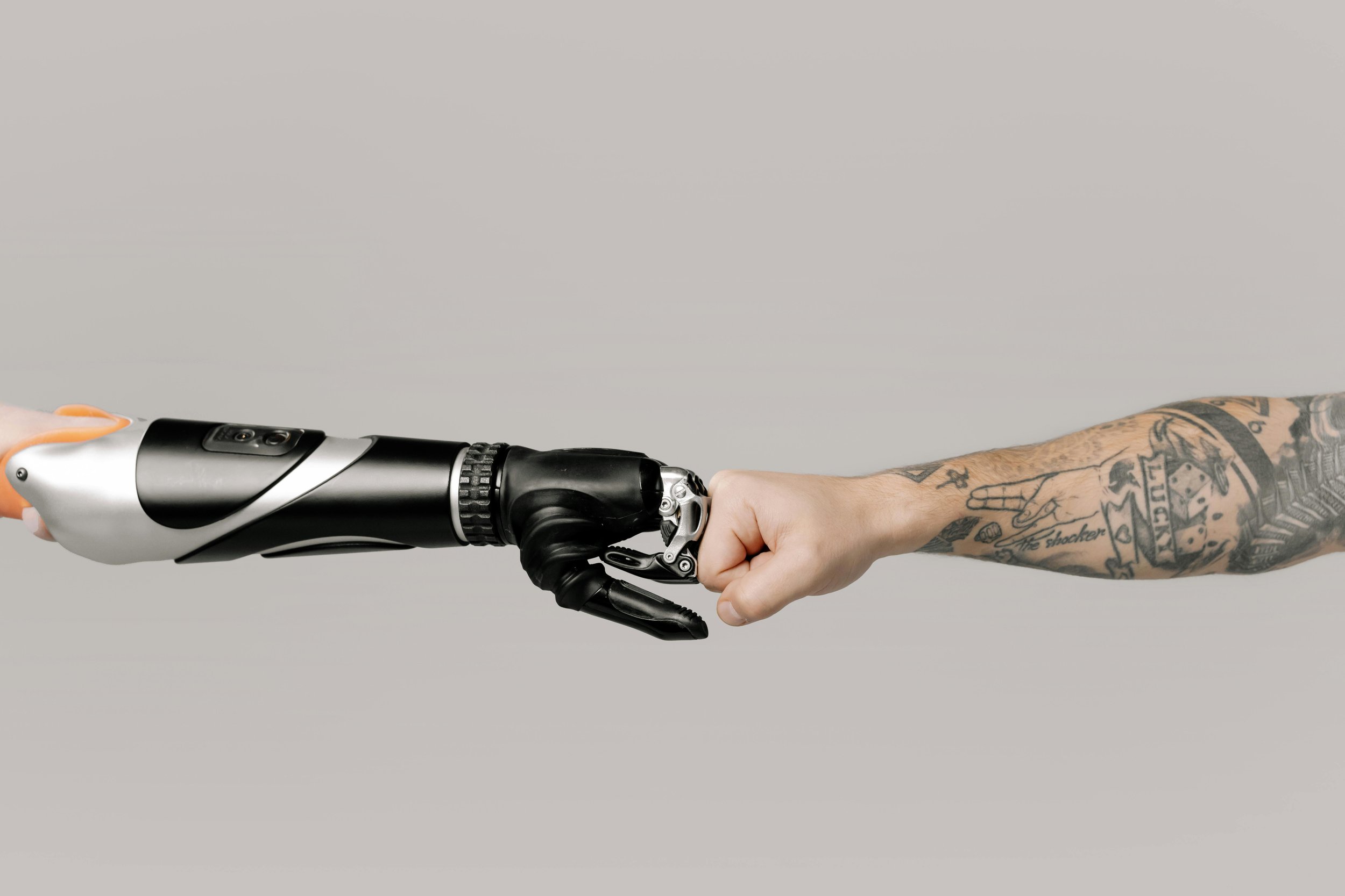 The Man with the Robotic Arm
