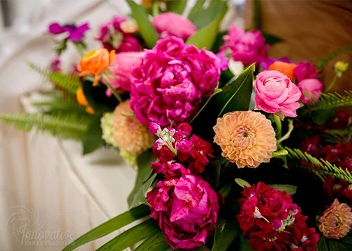 Ashlyn Hawaii Monsera Leaf Bat Mitzvah Musket Ridge_Flower Detail.jpg