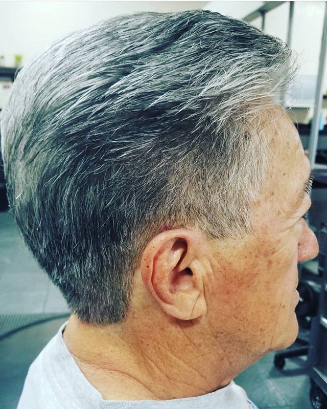 Sharp clean up for this handsome guy⚡️hair by Liz White