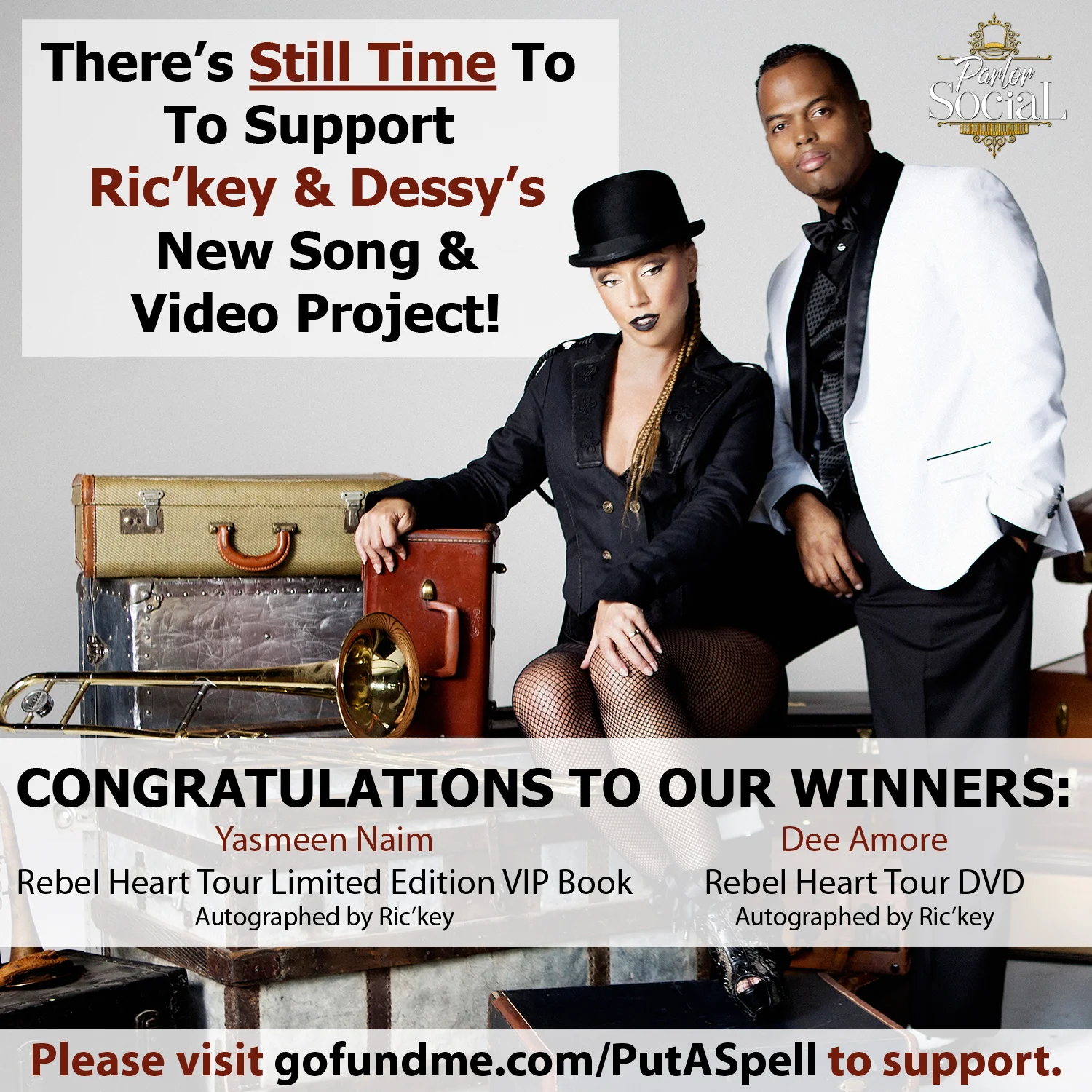 Congrats to our crowdfunding campaign Madonna Gifts Winners