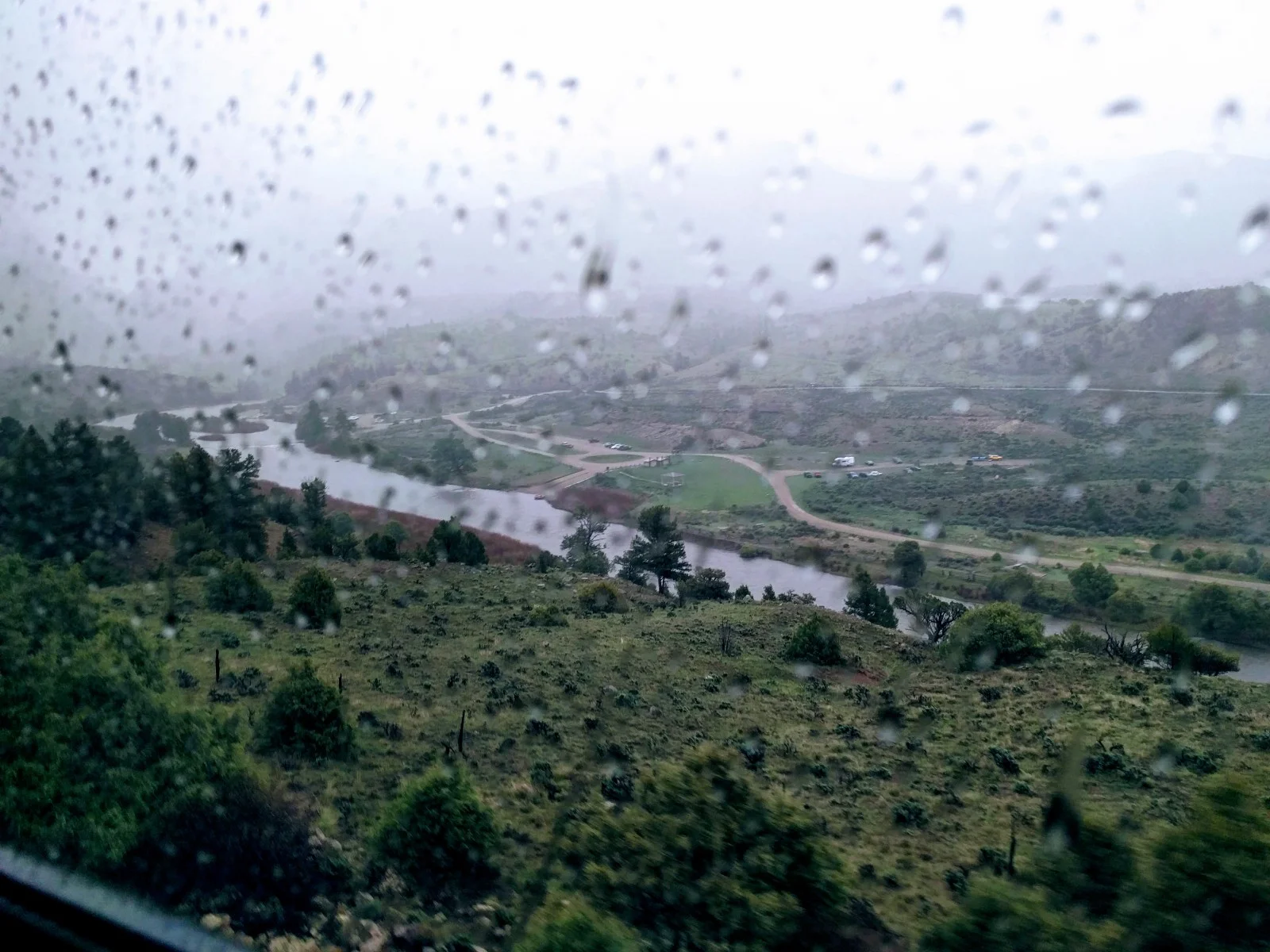  What did I say about trains and rains? — Kremmling, Colorado. 