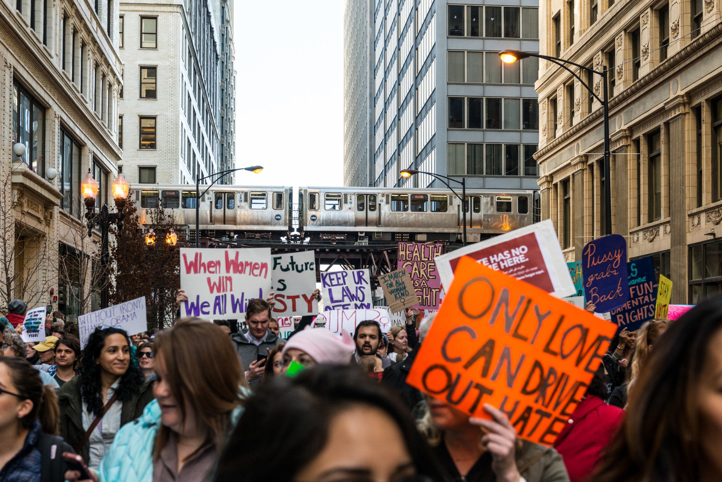  Wendy Love  Chicago Women's March 