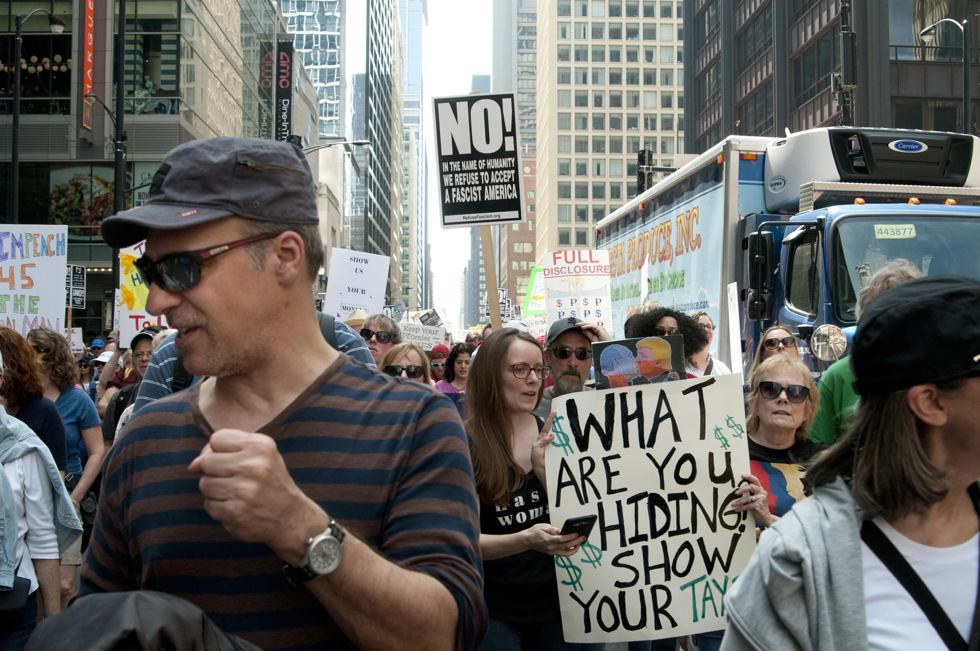 Adeline Sides Tax March