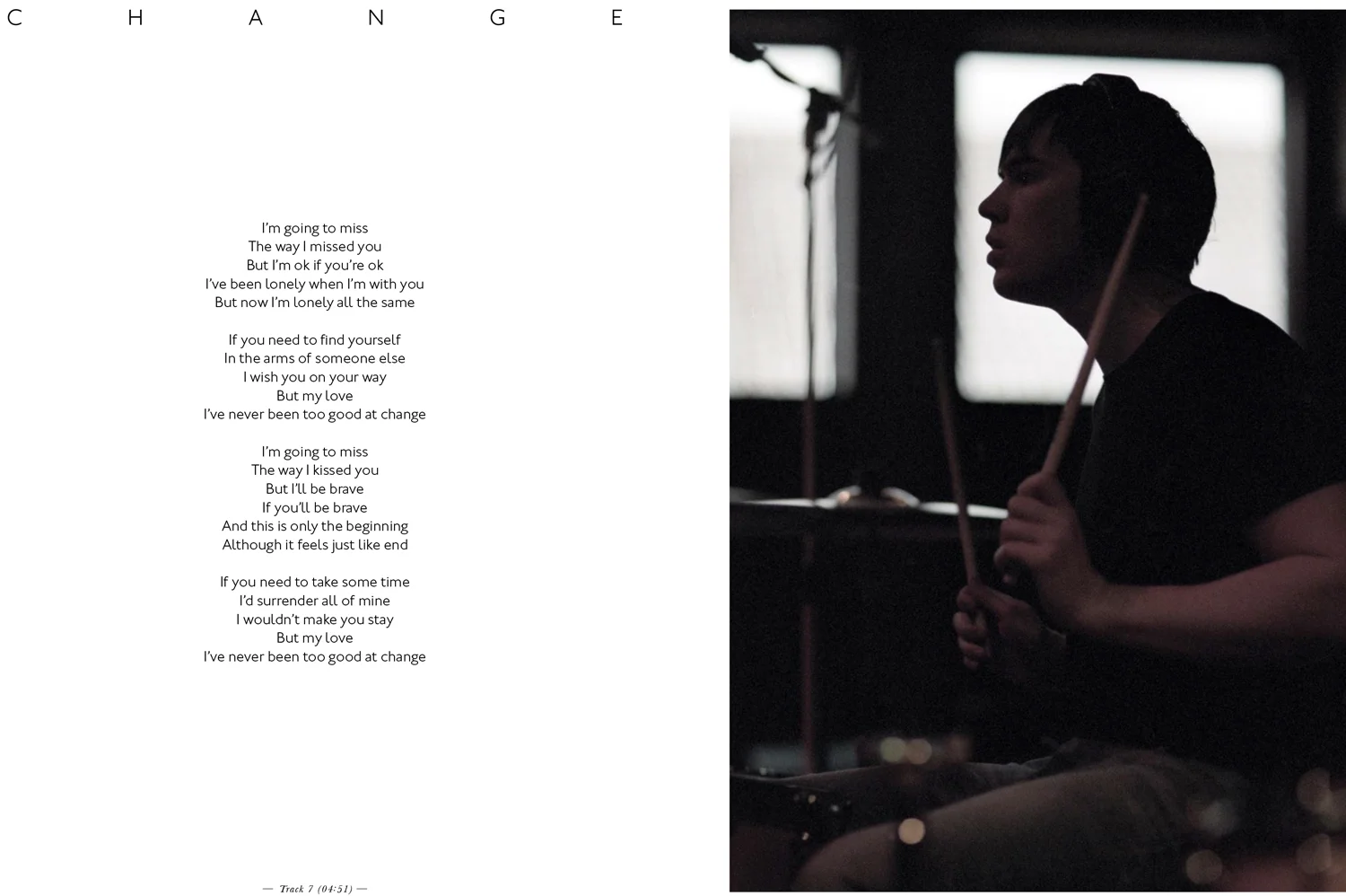 WHITE LIES deluxe album photobook