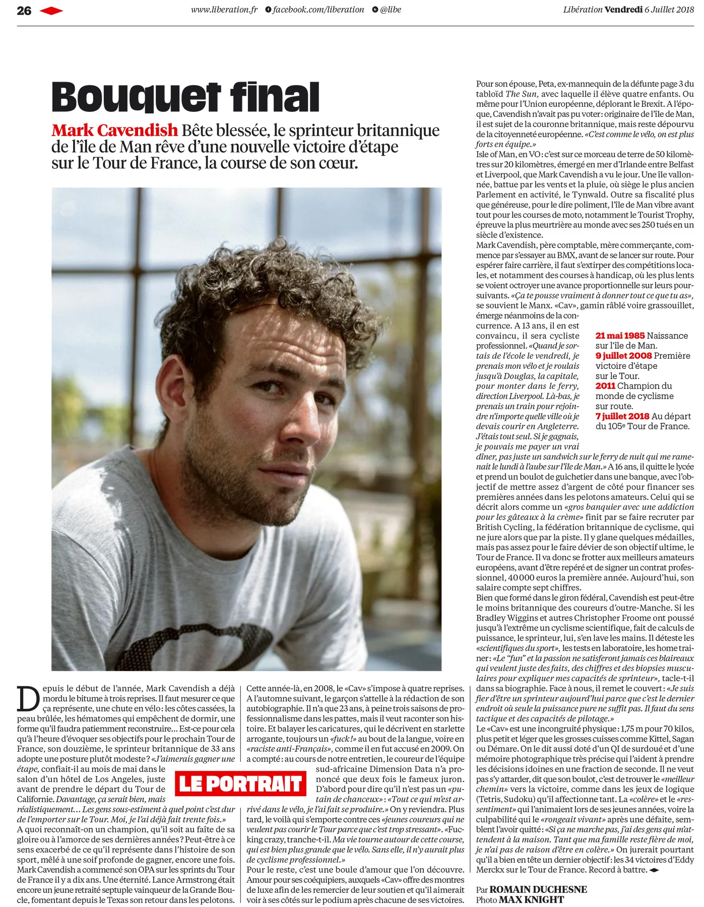 Mark Cavendish Liberation (Fr)