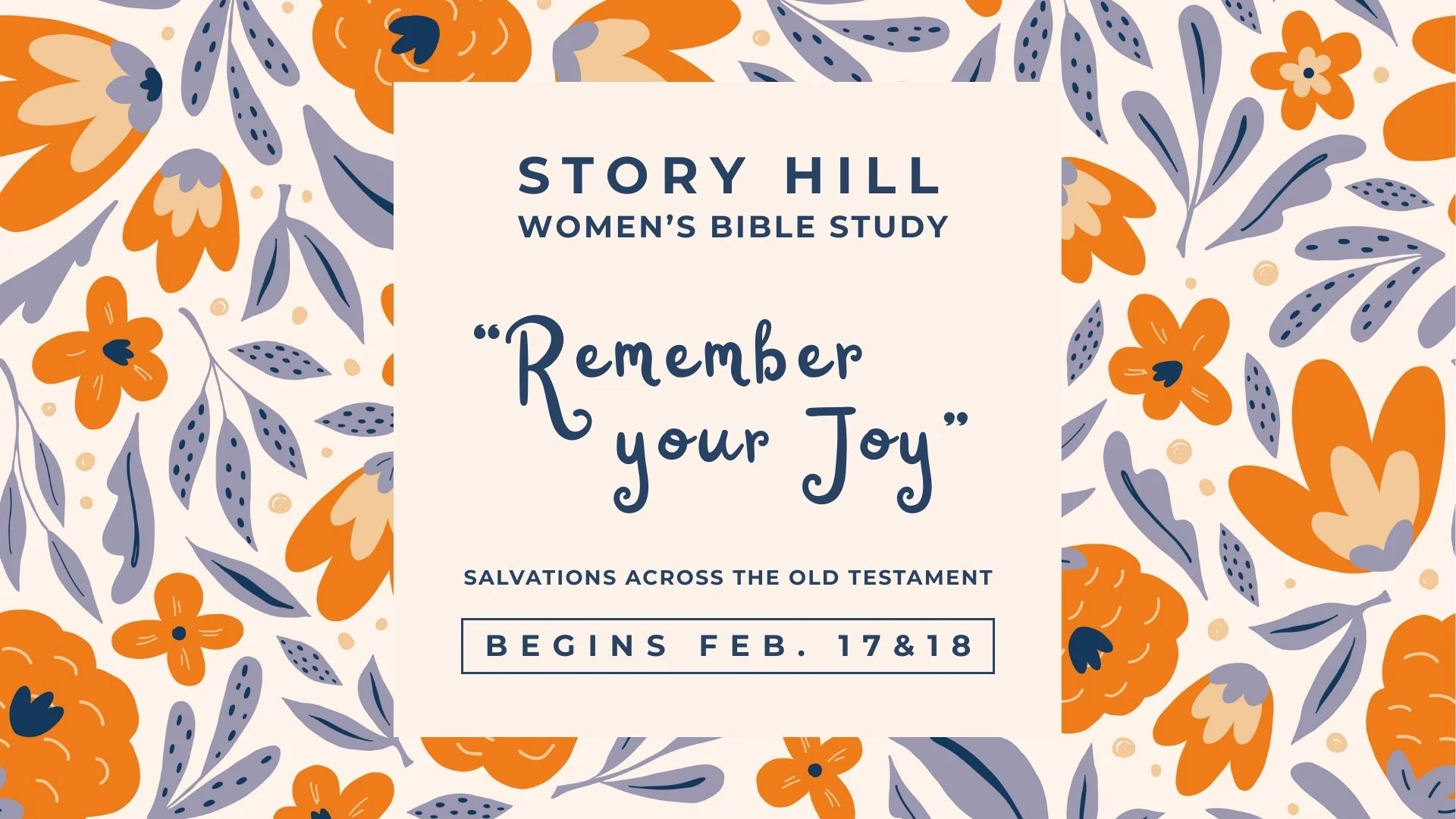 Women's Spring Semester Bible Study