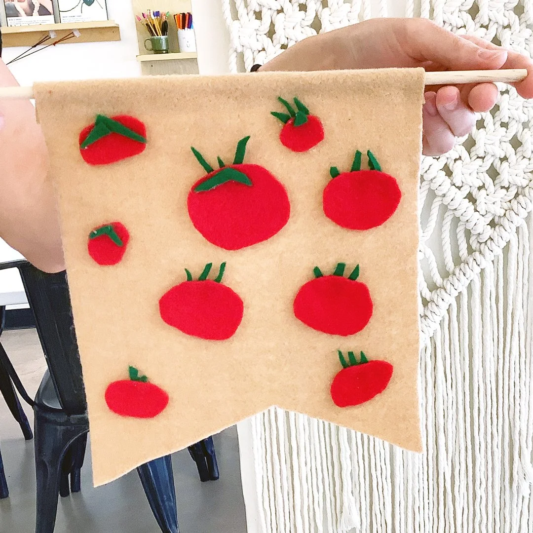 Free Crafting Open House | Tomato Banner