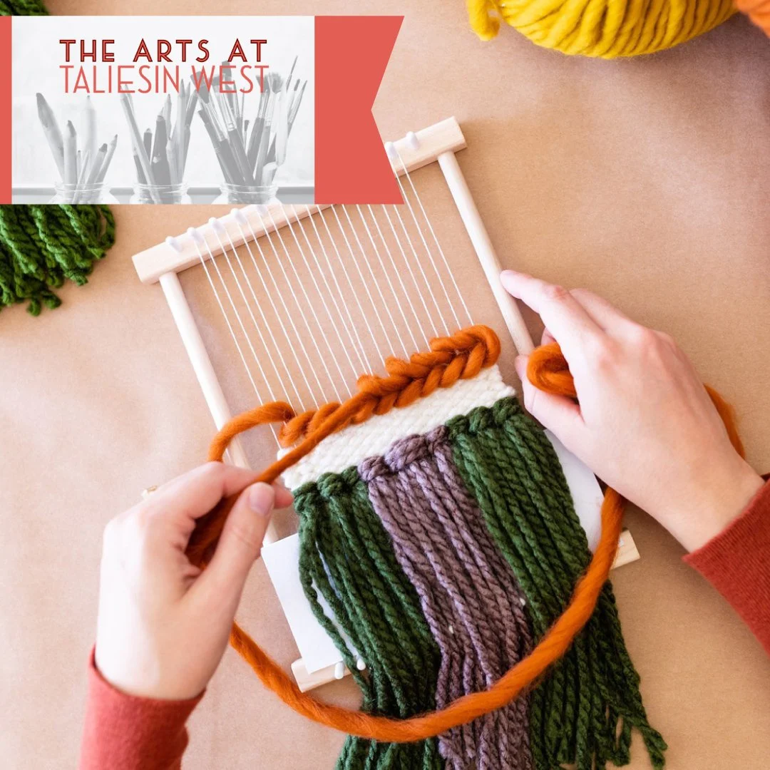 weaving workshop at taliesin west