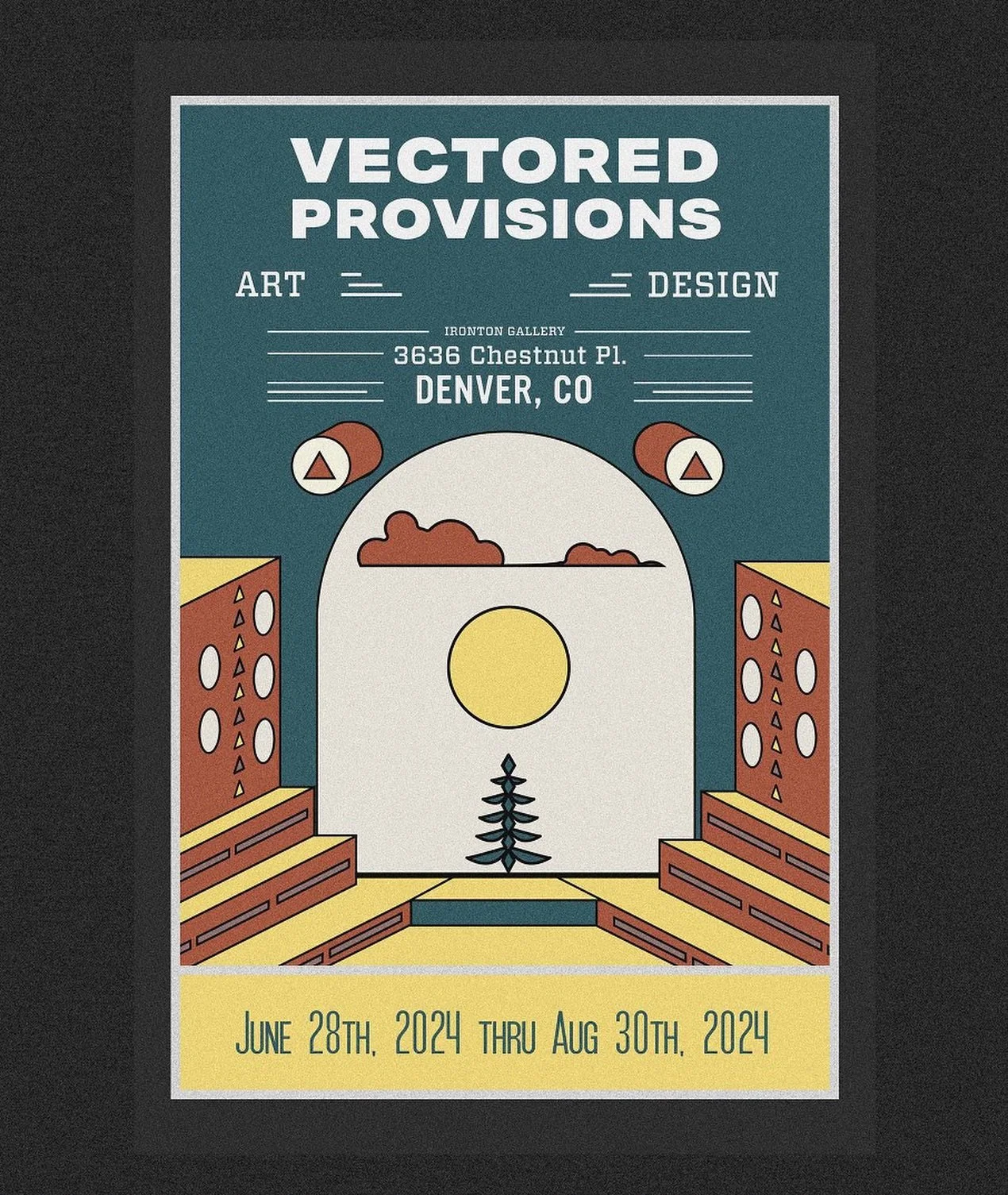 Design prints and art going up for 2 months at 3636 Chestnut Pl in @rinoartdistrict Denver. Opening reception this coming Friday 5P to 9P. Come enjoy what I believe is the best garden patio in Denver adjacent to the gallery at @irontondistillery . Th