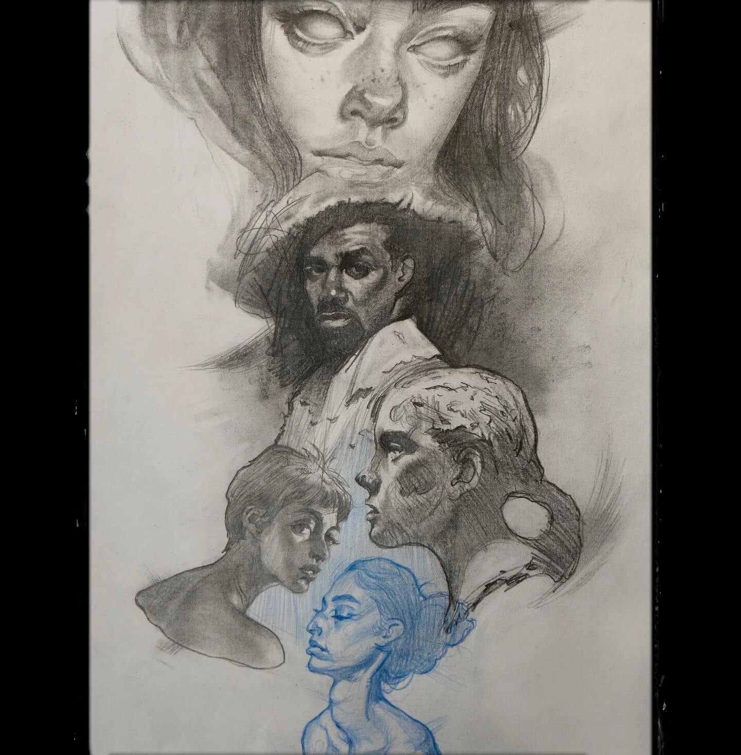 Stacking in graphite .
.
.
www.youtube.com/c/chrispetrocchi 

my YouTube channel
-
www.drawjuice.com 

my online portrait drawing course
- 
www.chrispetrocchi.com

my professional work 
&ndash;&ndash;&ndash;&ndash;&ndash;&ndash;&ndash;&ndash;&ndash;&