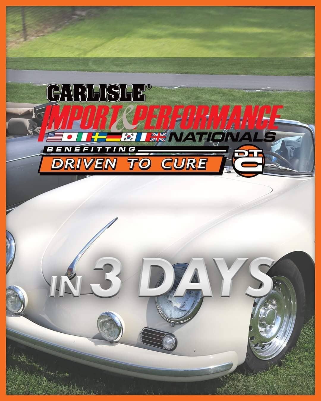 @driventocure will be at Carlisle on Saturday! Come join us. Lots of DTC merchandise for sale! #fcancr #driventocure #fhlrcc #fcncer www.driventocure.org