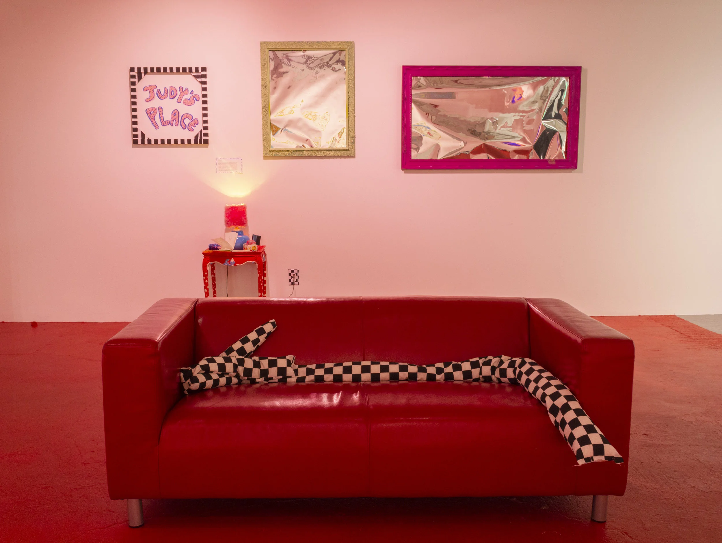 JUDY’S PLACE (installation view), 2019, mixed media installation Exhibit documentation by Gabrielle Wellensiek part of the 2019 Bachelors of Fine Arts Thesis Exhibition at Cornish College of the Arts