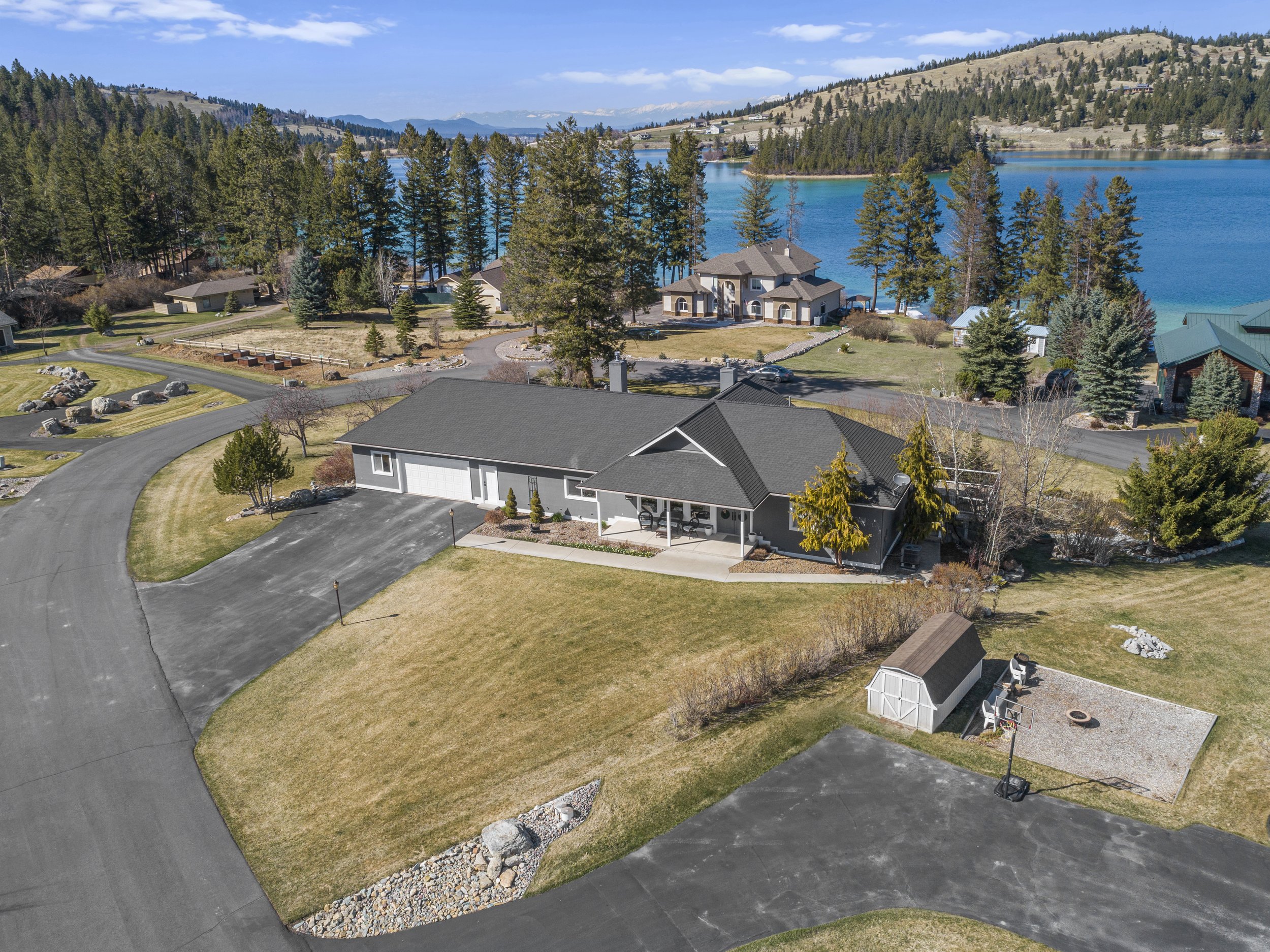 Drone footage for real estate in Kalispell, Montana