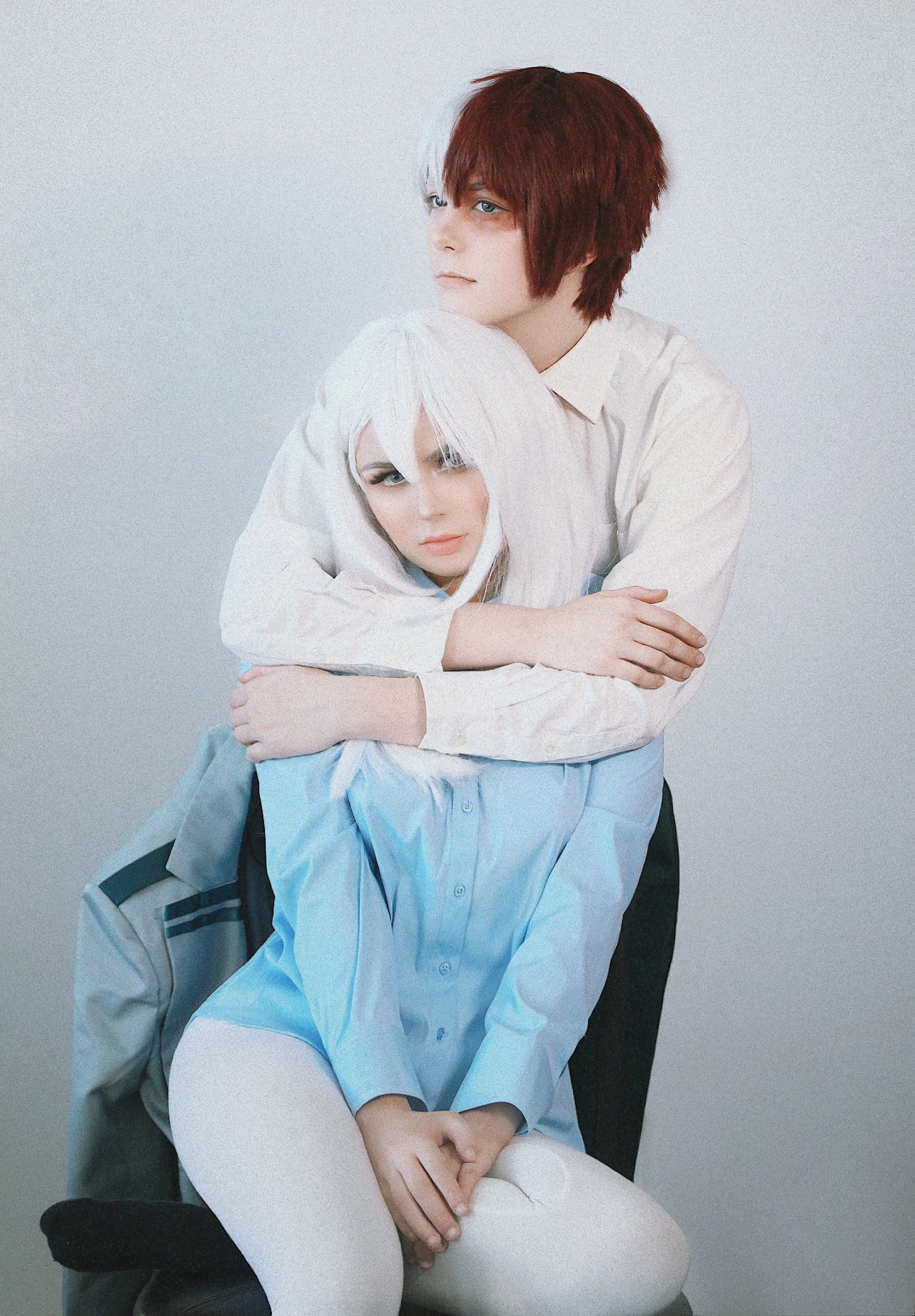 Rei Todoroki & Shoto Todoroki from Boku No Hero Academia Rei Todoroki : Hayley Rudolph Shoto Todoroki : @svattii