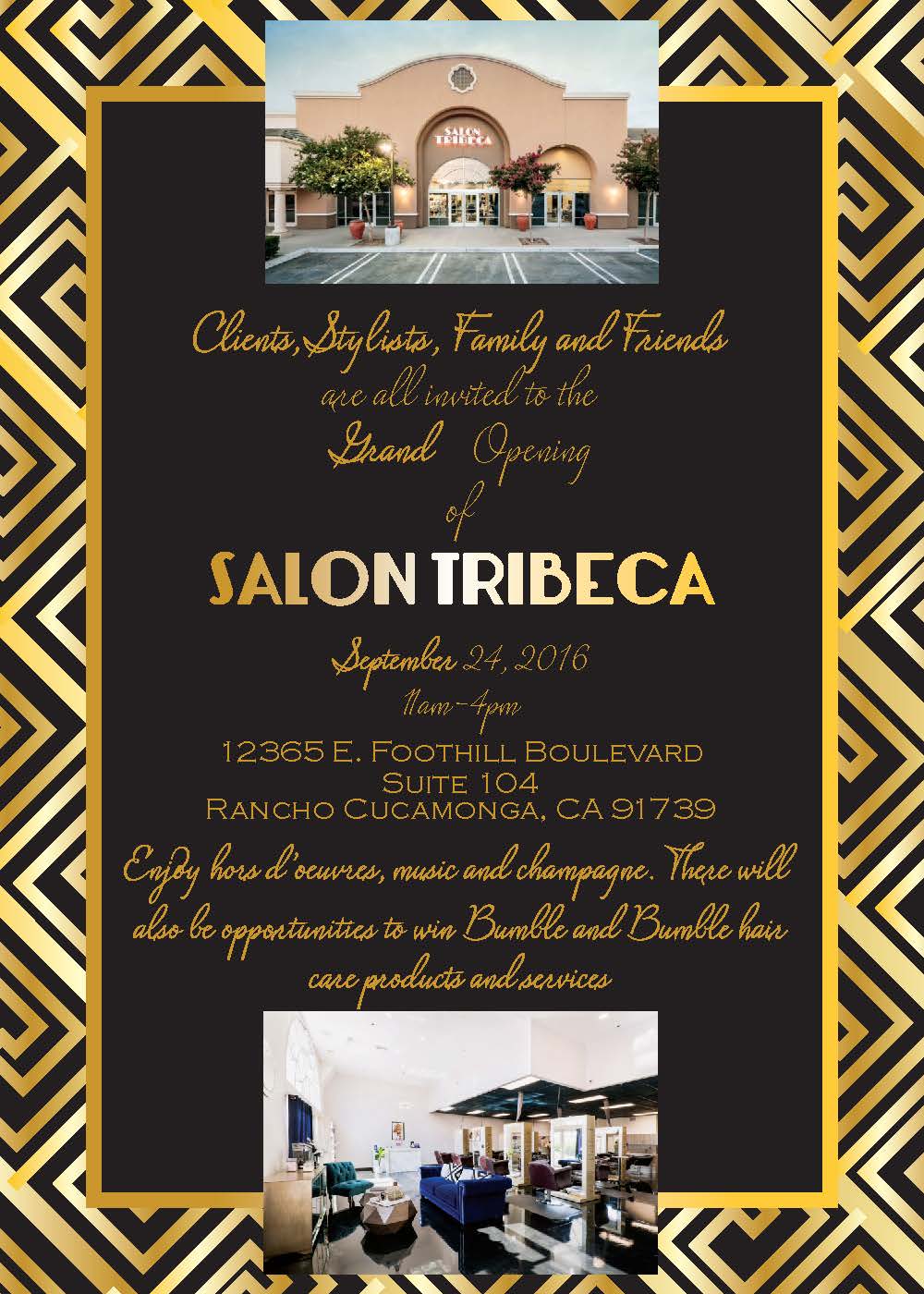 Salon Tribeca Grand Opening