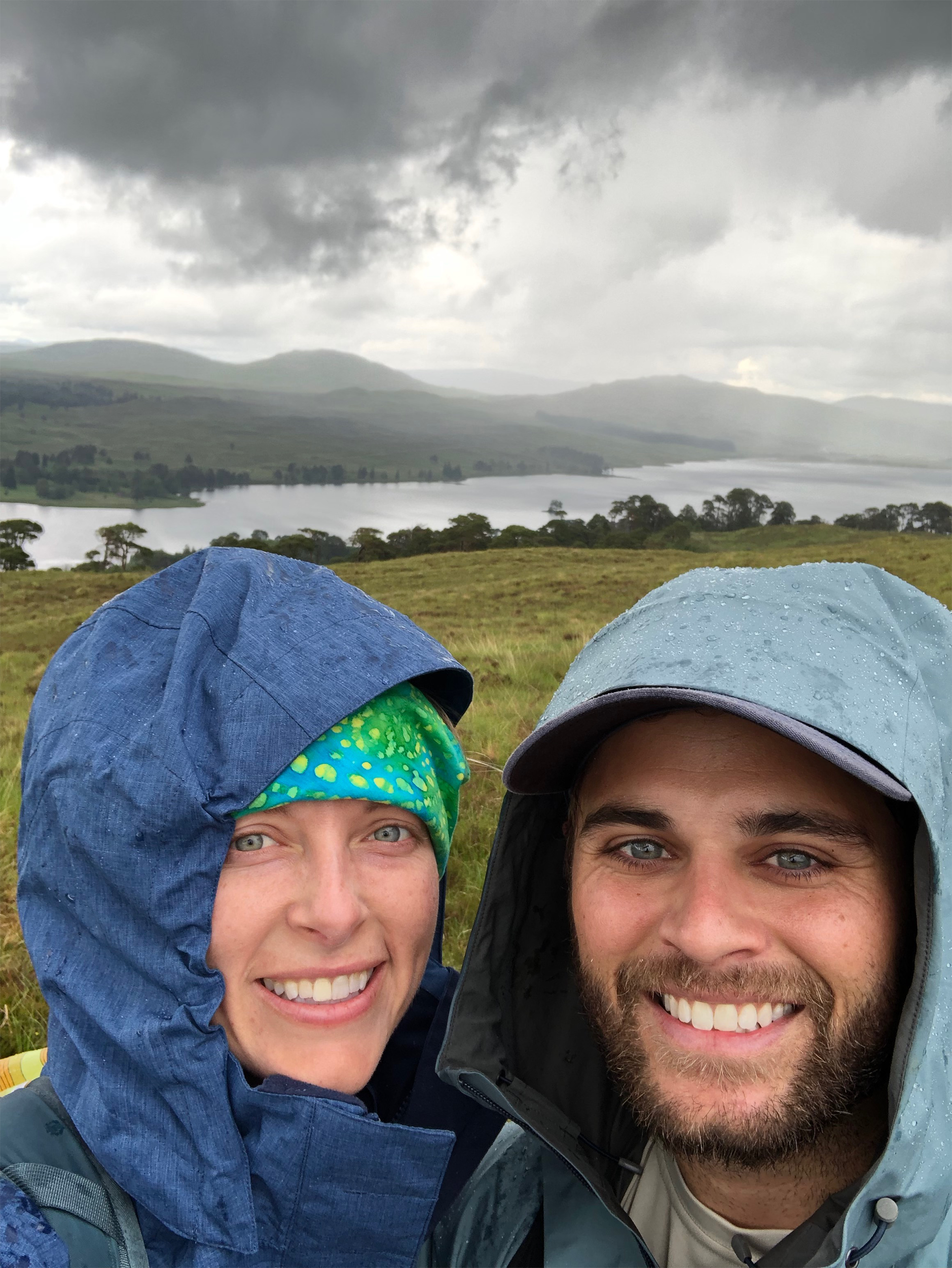 We had our 2 year anniversary on this day. It was one of the most challenging and secluded sections of the Journey. We went through Rannoch Moor which is the wildest and most uninhabited section of the West Highland Way.