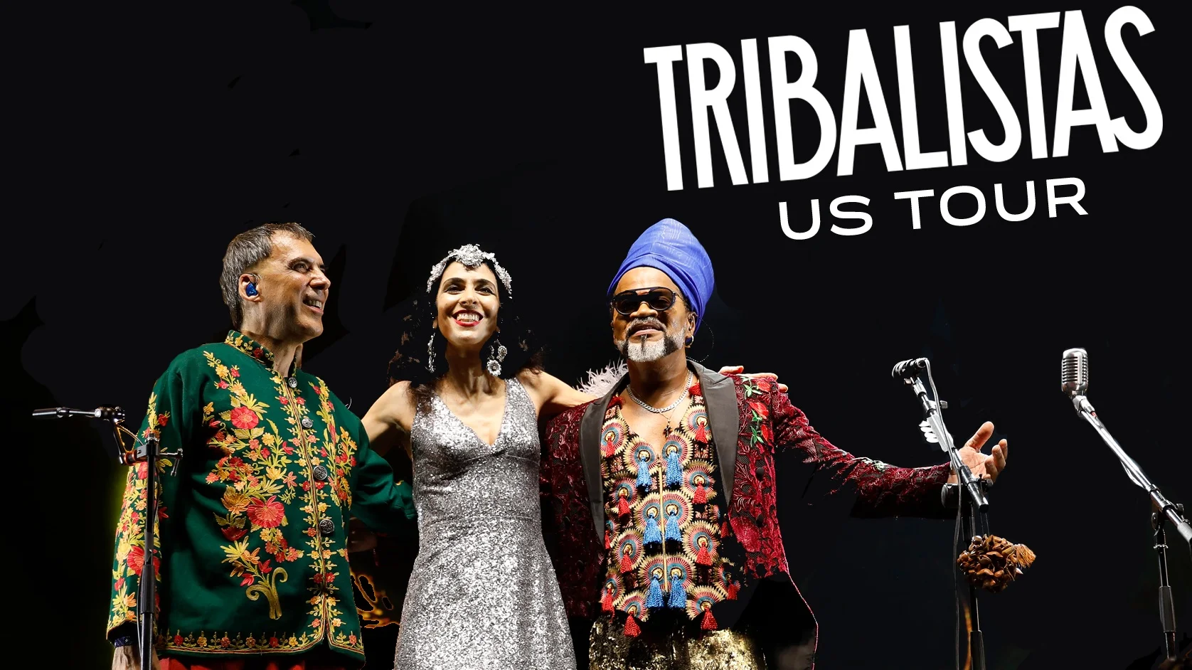 Brazilian supergroup Tribalistas with Arnaldo Antunes, Marisa Monte and Carlinhos Brown (2019)