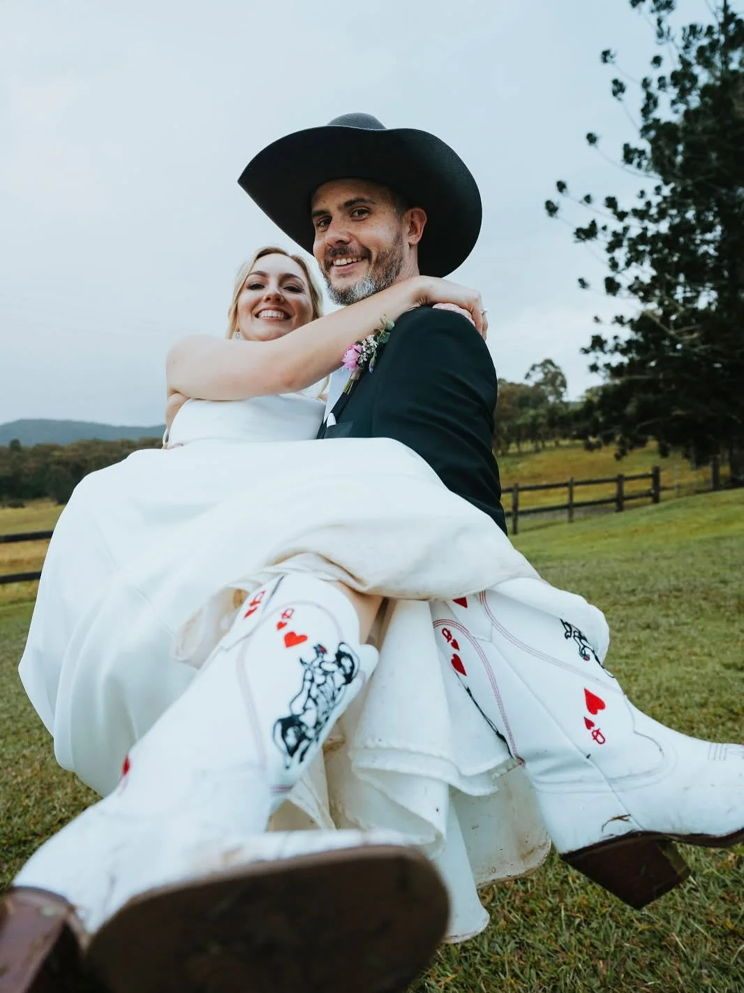 The weather didn&rsquo;t change a thing for this beautiful couple. #rainyweddingdays #goodlyckrain #yandinastationweddings #bridalhairandmakeup @yandinastation #weddinghair #weddingmakeup