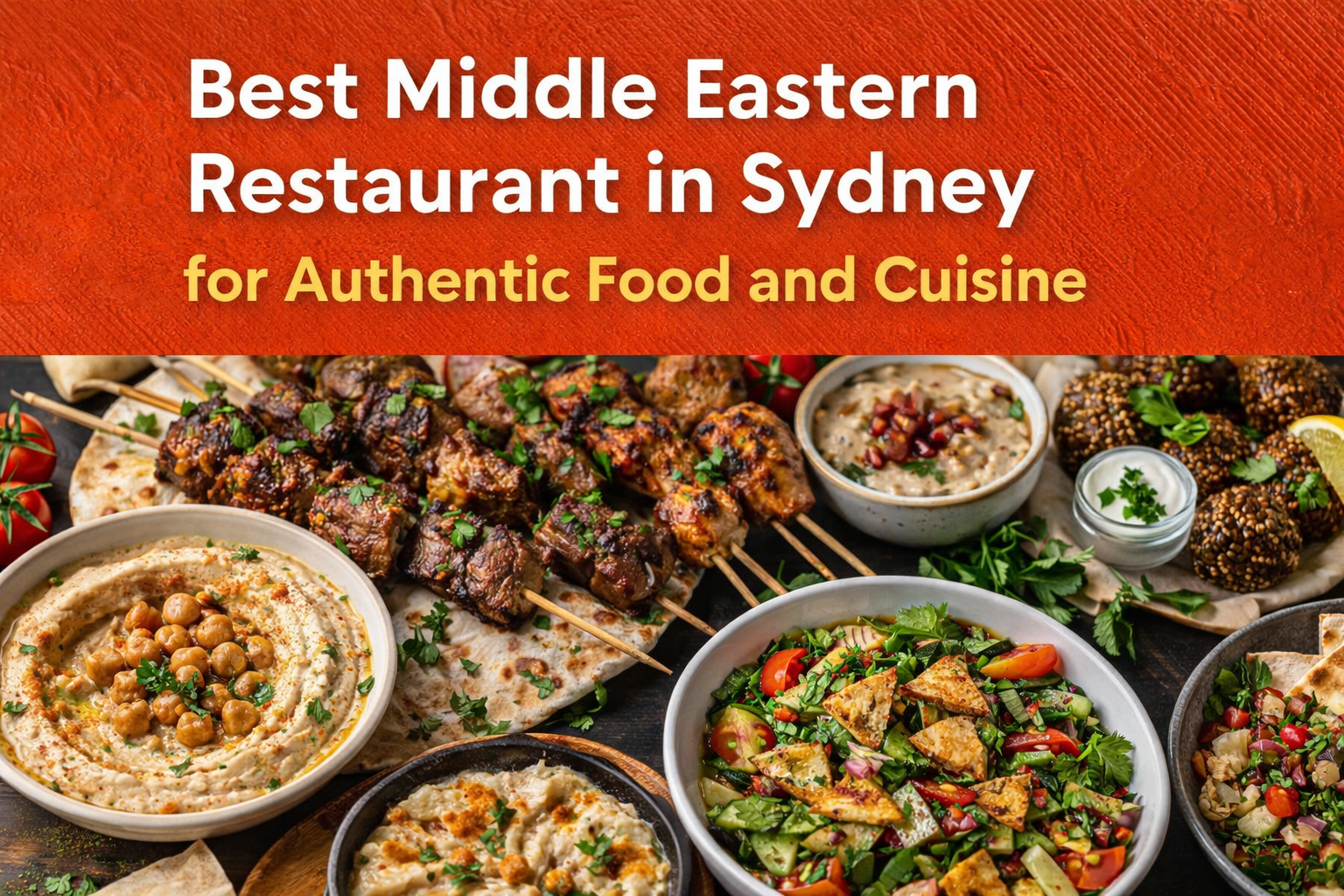 Middle Eastern Restaurant in Sydney for Authentic Food and Cuisine