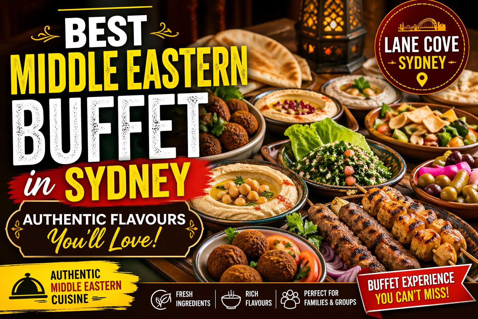 Best Middle Eastern Restaurants Sydney for Authentic Food Buffet