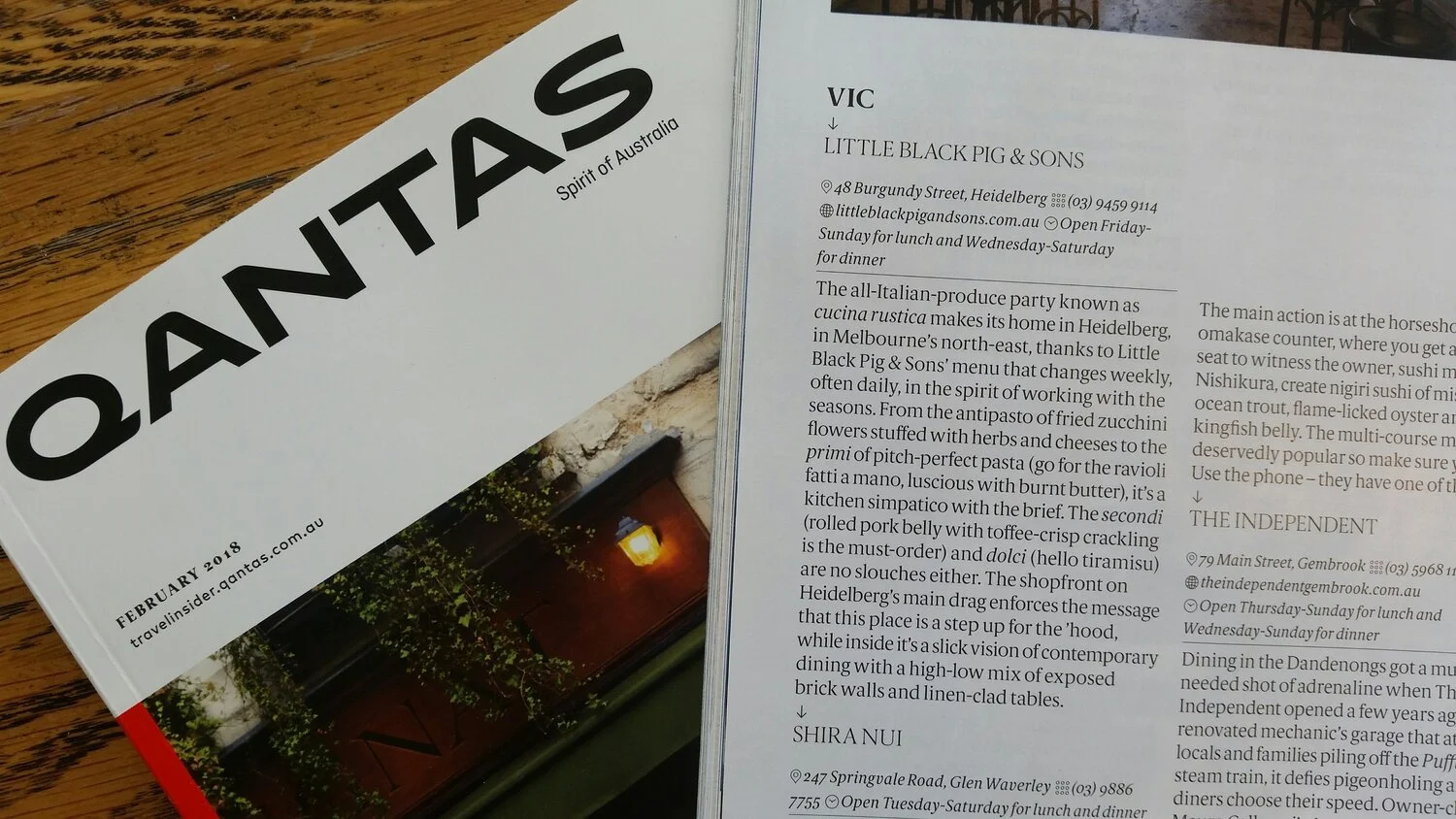 QANTAS Travel Insider Magazine