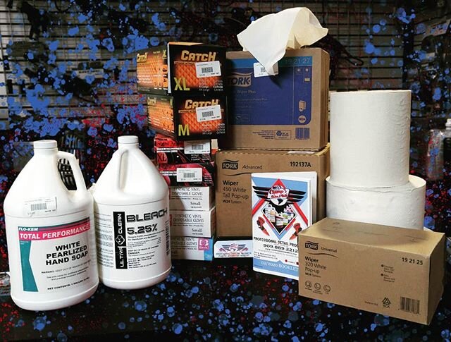 Did you know we are not only a detail supply shop, we also carry Janitorial and paper products? We're working hard with our suppliers to try to get you the products you need. We are still open with Limited store hours.Please call for available suppli