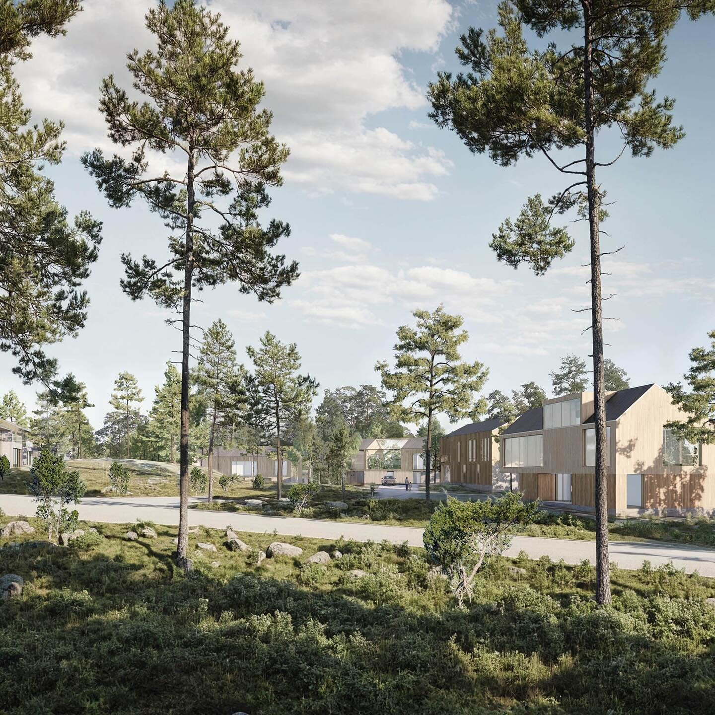 We are delighted to inform that municipal council of Siuntio has approved the masterplan proposal of new and high-standard residential area Rock Resort in June. Rock Resort surrounds the upcoming Pickala Rock Golf course, which is located right next 