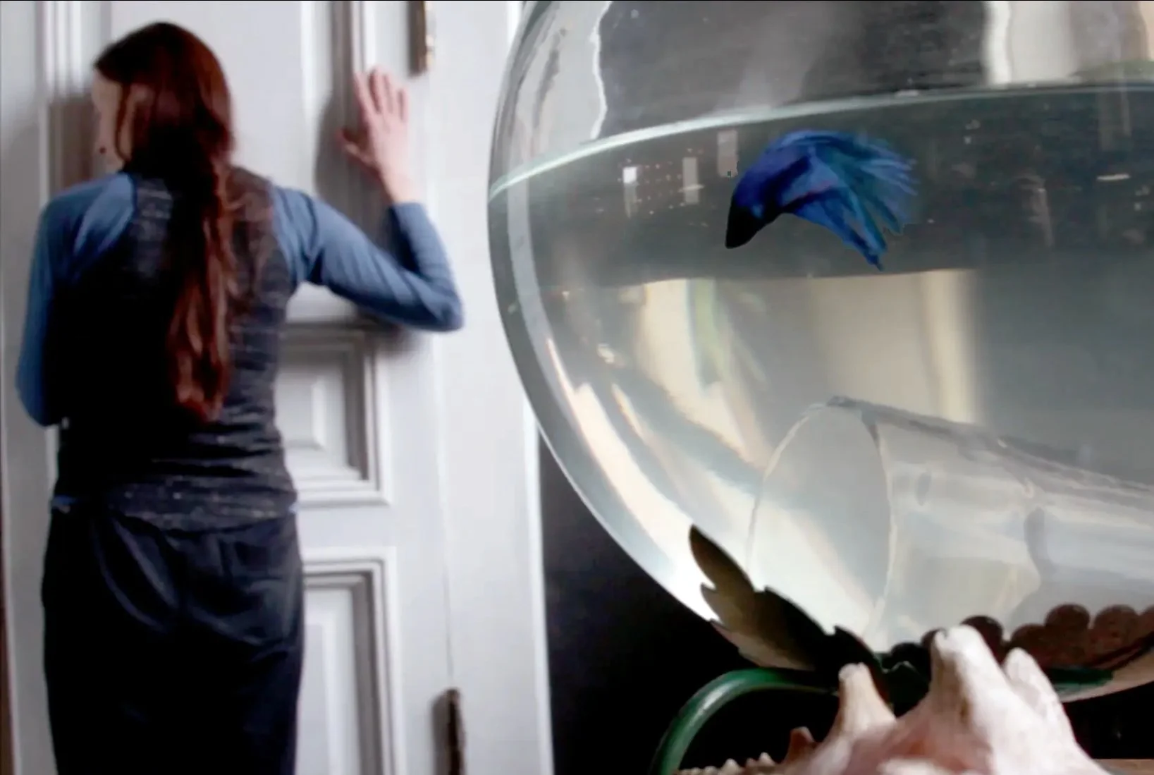 Maya and the fish.jpg