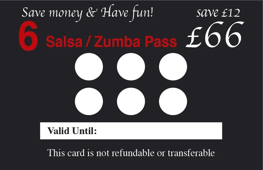 6 Lesson Zumba Pack For £72 (Save £18)
