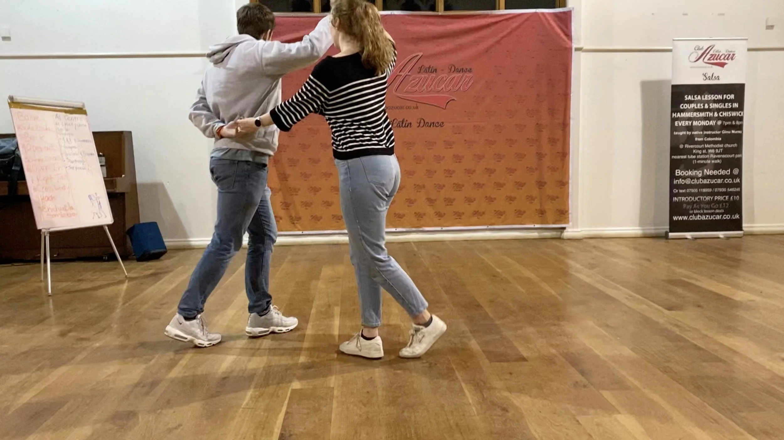 Get Ready to Sizzle on the Dance Floor: Next Salsa Group Lesson For Couples Course Starting on 15th April @ 7 PM at Club Azucar Latin Dance School!