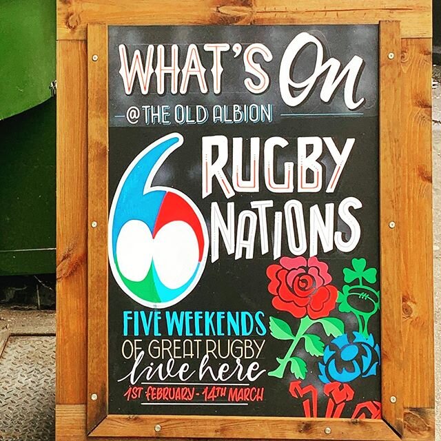 Catch the rugby Six Nations with us this weekend and next weekend! Give us a bell at 01273772929 to book 🤘🏽 #rugby #pub #hive #hoveactually #beersandburgers