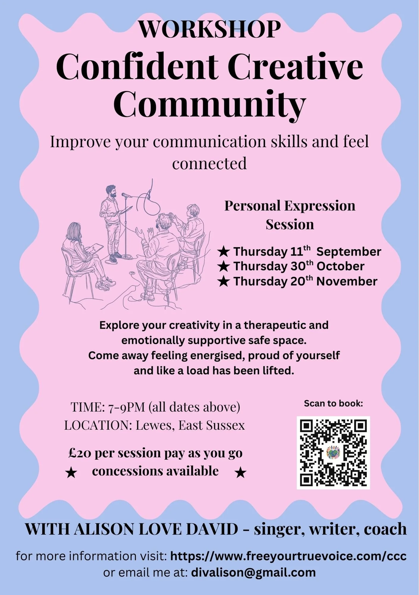 Confident Creative Community Workshop