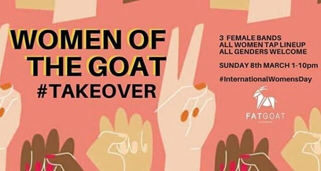 Hey guys, if you don&rsquo;t know how you wanna spend your sunday, fill yourself up with some beers crafted by our fellow women and listen to some live music!