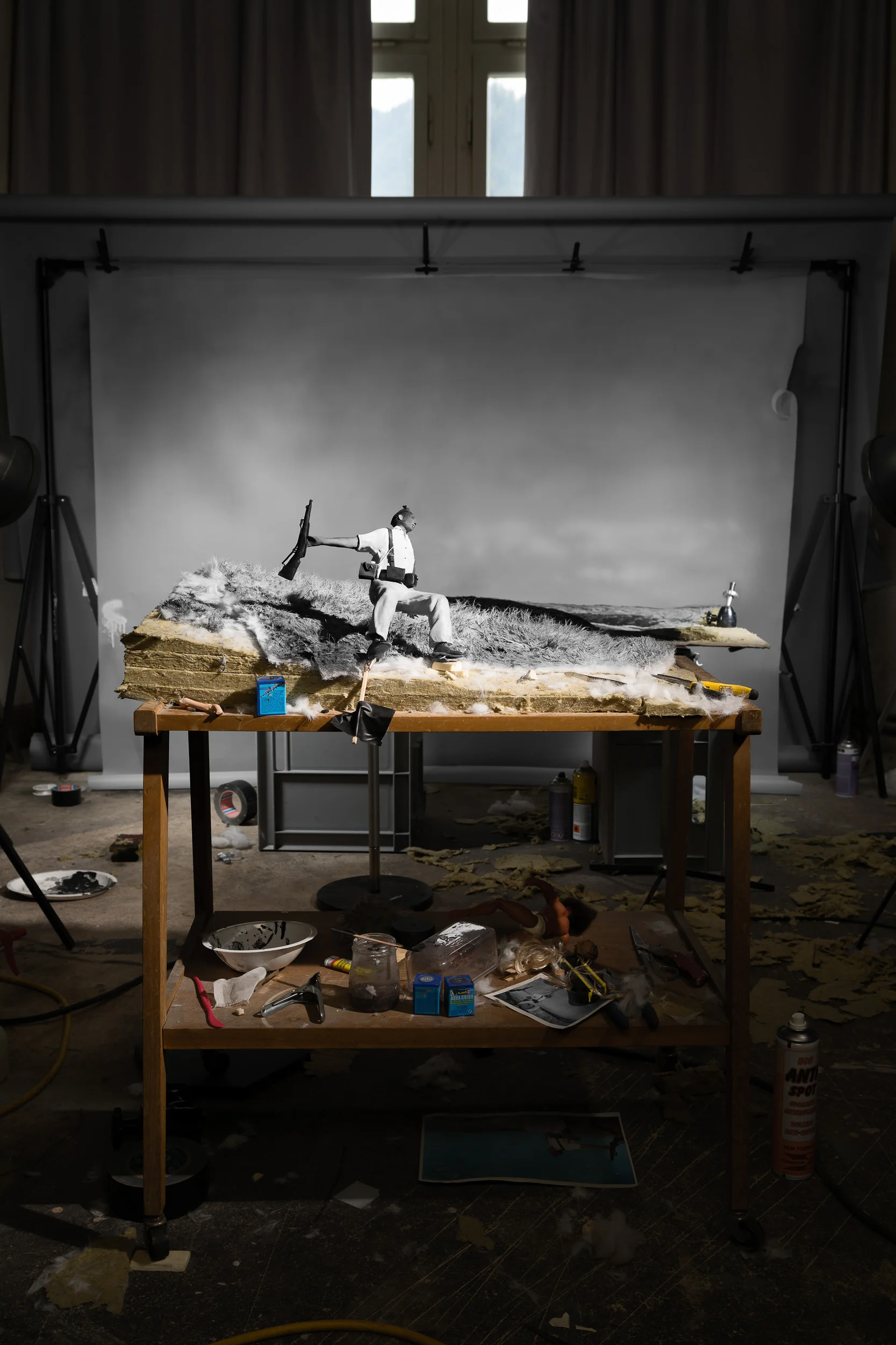 Making of “Death of a Loyalist Militiaman, Córdoba Front, Spa